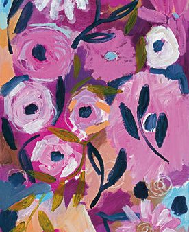 KR471 - Midnight Blooms - 12x24 Online now