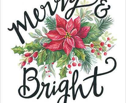 ART1156 - Merry & Bright Wreath - 12x16 Discount